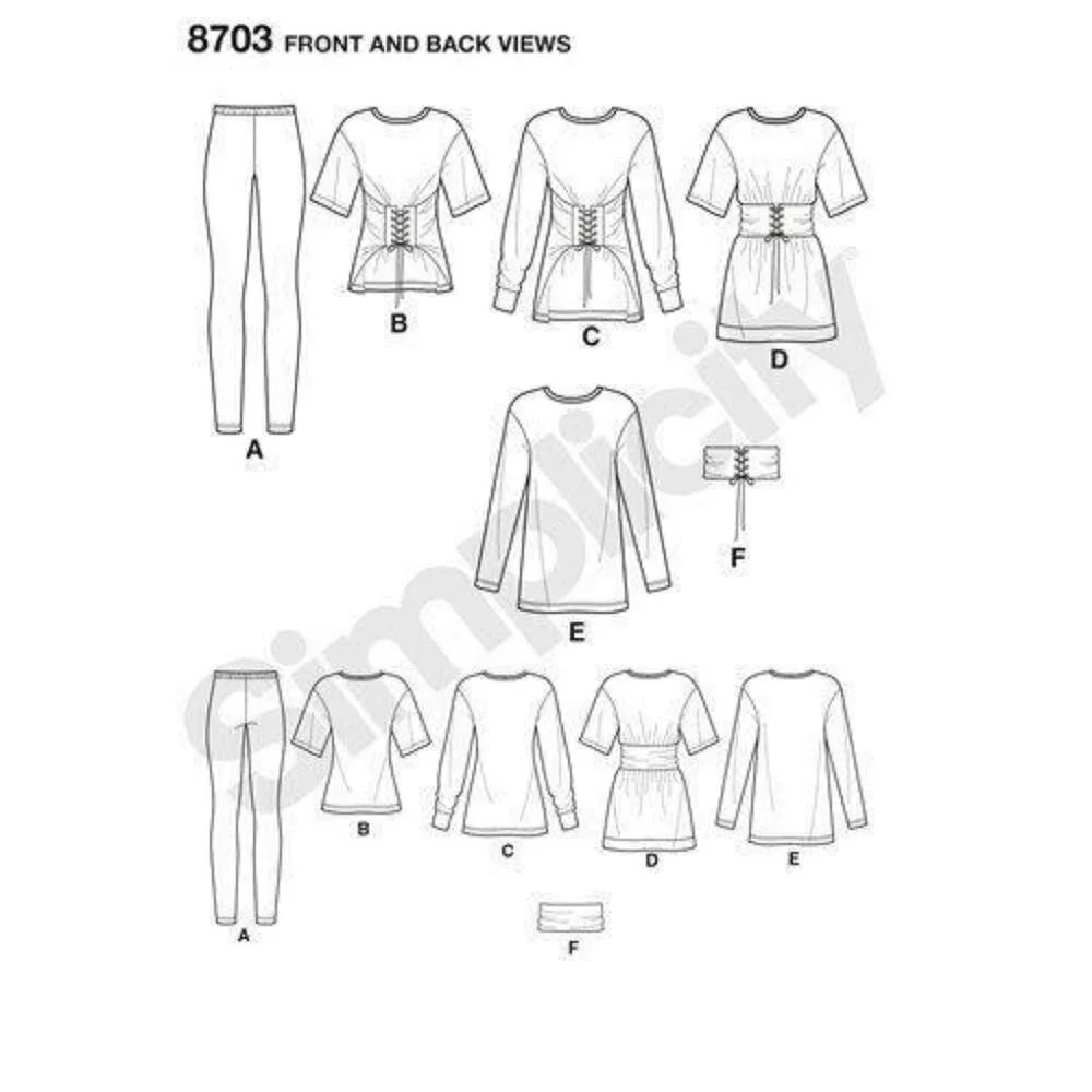 Simplicity sewing pattern